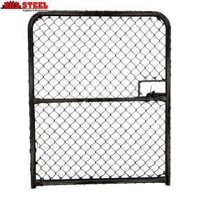 Black-PVC-Coated-single-gates-sydney